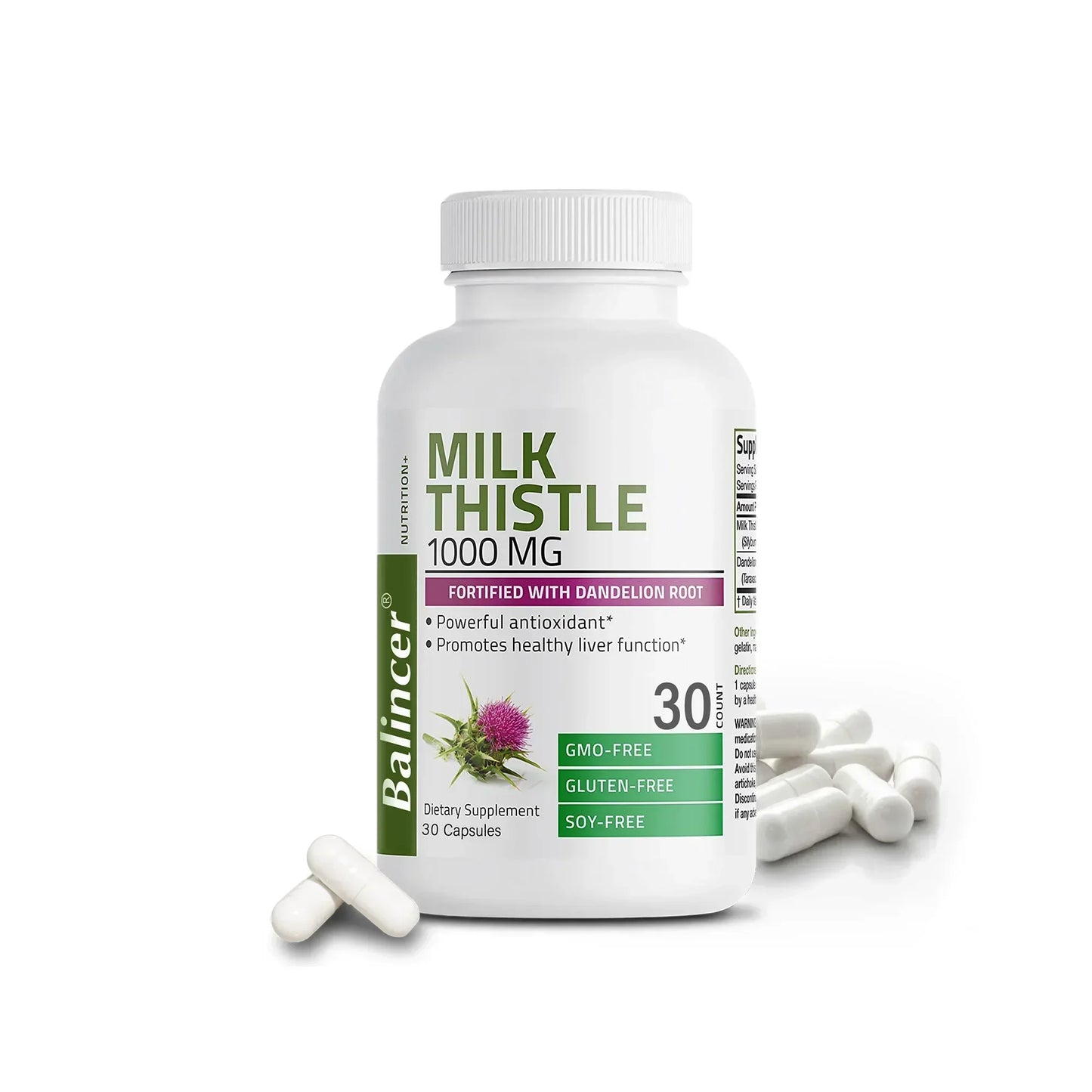 Revitalize Your Liver with Natural Milk Thistle Supplement - Detox & Support for Optimal Health in Men and Women