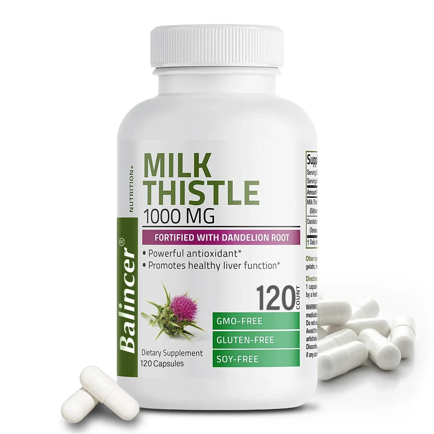 Revitalize Your Liver with Natural Milk Thistle Supplement - Detox & Support for Optimal Health in Men and Women